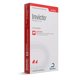 Dechra Antipulgas Invicto Cães Até 11 4 Kg - 1 Comprimido