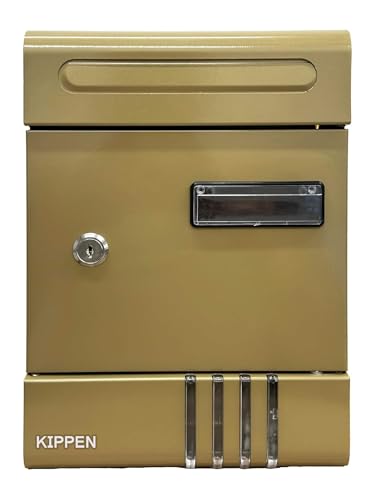 Kippen 10005LB - Cassetta Postale Modello House, Colore Bronzo, Dimensioni: 290x205x70 mm