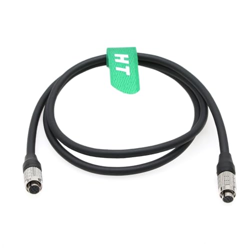 Cable Hirose de 8 pines hembra de 5m con transmisión IO sin interferencias 5