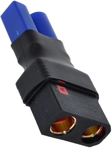 BABUVYA QS8 hembra a XT90 macho enchufe de alta corriente Antispark Conector Aplicación con control remoto Juguetes Drone Battery Charger Etc