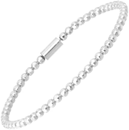 Silpada 'Charlotte' Sterling Silver Stretch Bracelet, 6.75"