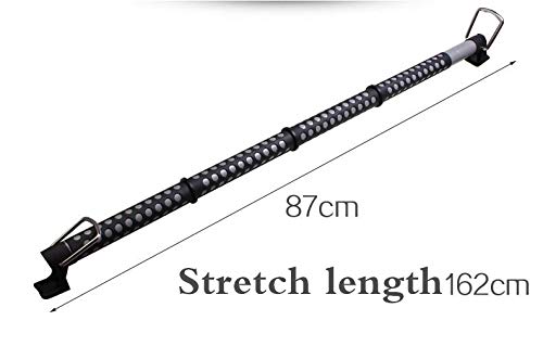 1 Piece Classic Black Metal 34 Inch to 62 Inch Expandable Car Interior