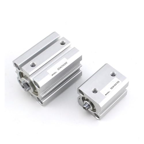Cilindro de carrera corta SDA32X30 de cuerpo de aluminio y alta respuesta dinámica 5