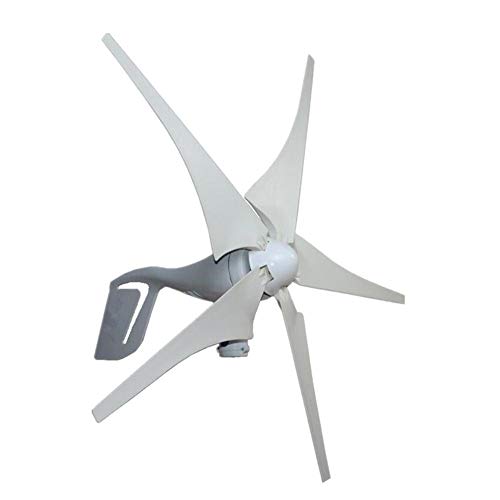 AUECOOR 500W Hybrid Solar kit : 12V 400Watt Wind Turbine Generator + 100W Polycrystalline Solar Panel+ Accessories Boat Farm Home RV Off Grid System Charging 12V Battery