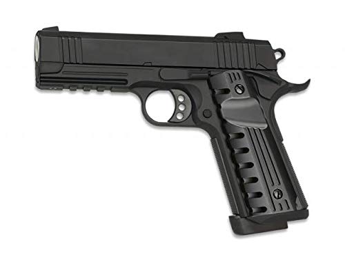 Golden Eagle Arma Airsoft Aire Suave 3014 6mm Potencia 0,50 Julios Cuerpo PVC y Corredera Metálica Airsoft Paintball Caza Supervivencia bushcraft Camping Outdoor 38352 + Portabotellas de regalo