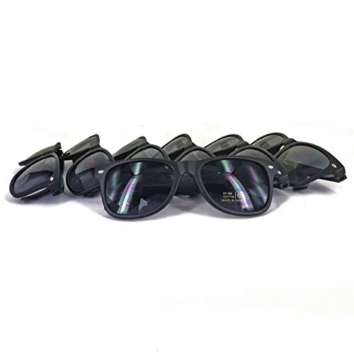 Image of LADY&HOME Bachelor Party 7pcs Wedding Sunglasses for Groom, Best Man, Groomsmen Gifts Wedding Favor