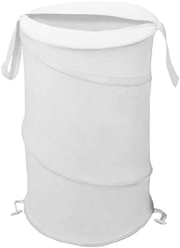 Canvas Laundry Hamper - Round