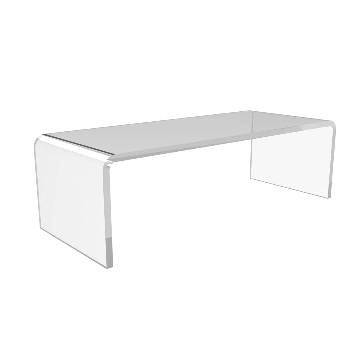 Displaypro Clear Acrylic Riser Display Stand (W400 D75 H200 T10)
