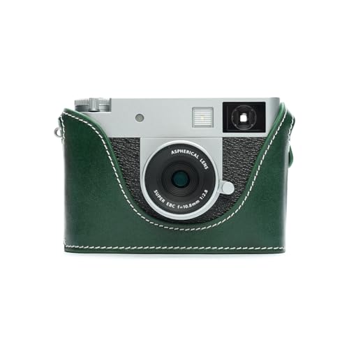 TP Original FUJIFILM x-half/X half ��p �I�[�v�i�u���^�C�v �n���h���C�h�{�v �{�f�B�P�[�X �݊� �d�r�����֗� ��ʊJ�� �n���h���C�h�{�v�n�[�t�J�����P�[�X�o�b�O�J�o�[ (�O���[��)