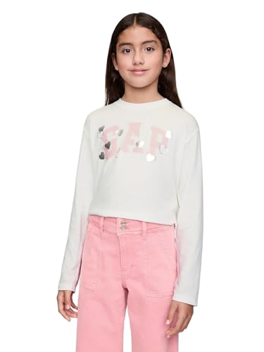 GAP Girls Long Sleeve Logo Tee
