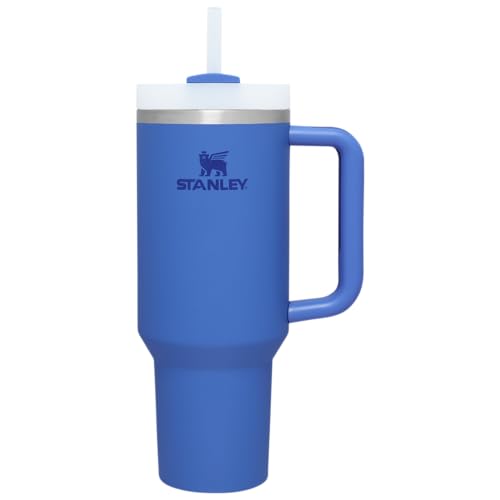 Image of STANLEY Quencher H2.0 FlowState Stainless Steel Vacuum Insulated Tumbler with Lid and Straw for Water, Iced Tea or Coffee (Iris, 40 oz)