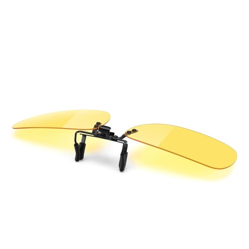 Image of MERRY'S Polarized Clip on Sunglasses Flip Up Metal Clip Attachments for Prescription Glasses