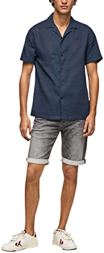 Preisvergleich Produktbild Pepe Jeans Herren Jack Jeans-Shorts, Grau (Denim-UG0), 36W