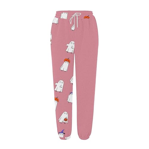 Toddler Girls Halloween Sweatpants Elastic Waist 𝗗rawstring Casual Pants Baggy Jogger Trousers with Pocket