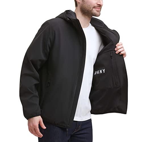 Image of DKNY Men's Softshell Zip Up Jacket