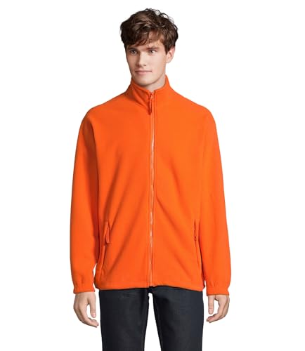 Sol's Herren North Fleecejacke, Orange, XL