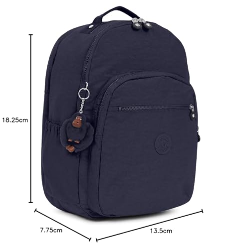 Kipling Seoul Go Extra Large Laptop Backpack True Blue Tonal4