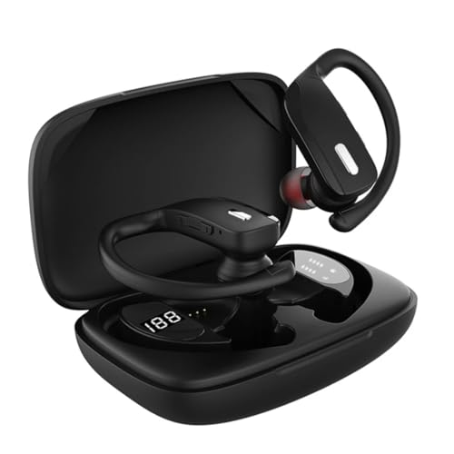 Écouteurs sans fil microphone intégré T17 écran LED sport entraînement jeu