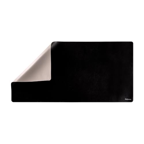 Fellowes Everyday Deskmat – Tappetino da scrivania double-face in ecopelle,