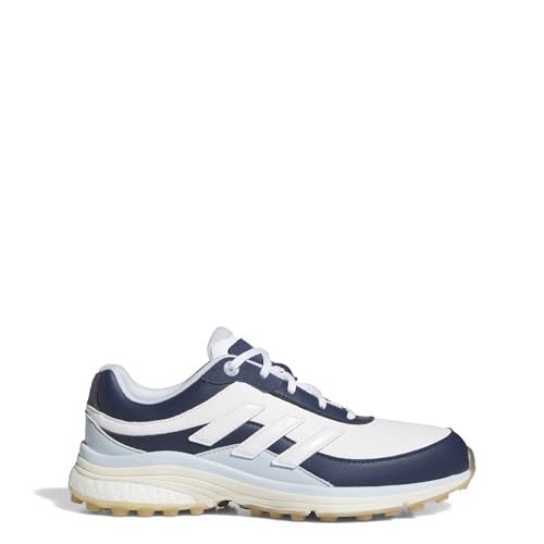 Image of adidas Womens Zoysia Spikeless Golf Sneakers Shoes - White