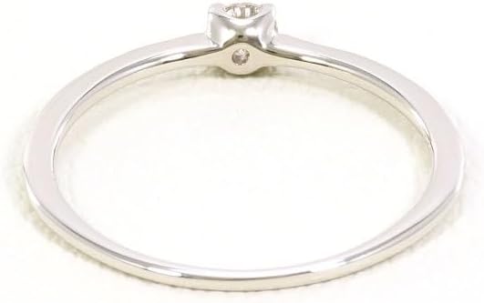 PT900 プラチナ リング 指輪 9号 ダイヤ 0.11 総重量約1.2g ジュエリー 中古 同様 【中古】