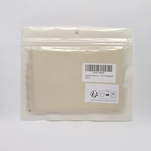 Women’s Solid Color Square Scarf Neckerchief (Champagne)4