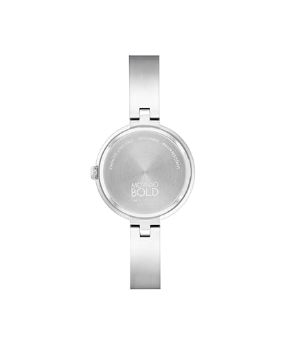 Movado Bold Bangles Women's Watch - Swiss Quartz Movement, Stainless Steel Bangle, Adjustable - 3 ATM Water Resistance - Luxury Fashion Timepiece for Her - 28mm3