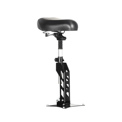 Image of Electric Scooter Seat Saddle for ZU06, Height Adjustable and Detachable Seat with Shock Absorbting, MAX Seat Saddle Easy to Install Soft and Comfortable Seat