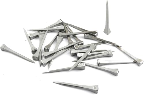 Image of 100pcs Steel 2 Inches E5 Horseshoe Nail Stainless Steel Horseshoe Tools for Horse Training Equestrian Sports