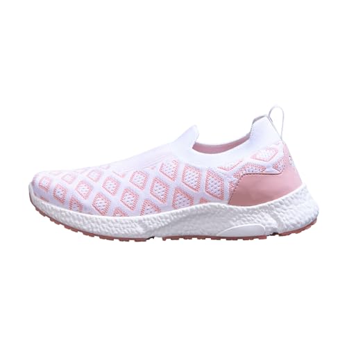 Image of Neeman's Crystal Knit Slip On for Women | Breathable Knit Upper, Cushioned EVA Sole | Lightweight, Flexible Shoes for Everyday Comfort