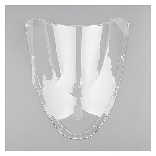 Déflecteur vent blanc double bulle pour optimiser la protection sur Ducati 749 999
