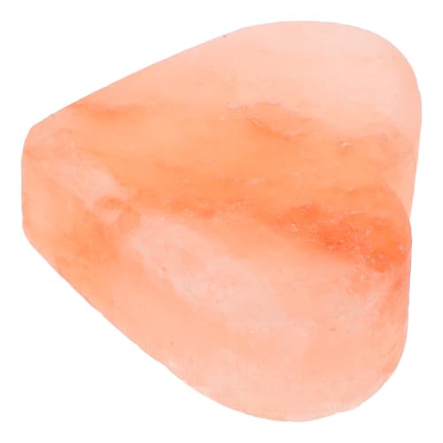 Mikikit Jabón de Sal Mineral Natural en Barra para Exfoliación y Masaje, Forma de Corazón, Cuidado Profundo Piel, Limpiador Facial y Corporal, Adecuado para Spa en Casa y Cuidado Pies