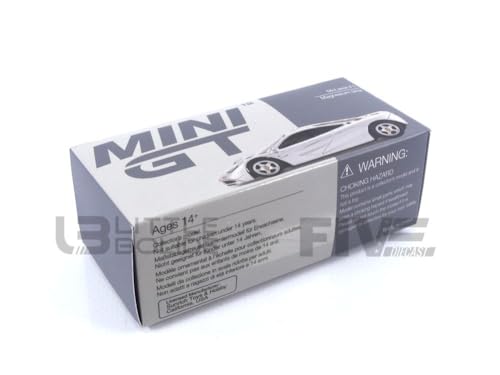 TrueScale Miniatures MINI GT 1/64 McLaren F1 Plata Magnesio Producto Terminado miniatura 6