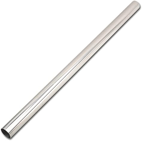 8SC82 2.5 Inch Straight DIY Custom Mandrel Exhaust Pipe Tube Pipe, T304 Stainless Steel, Universal Fit, 48 Inch/4FT Length, 2.5'' OD Mandrel Straight Pipe - 1PC