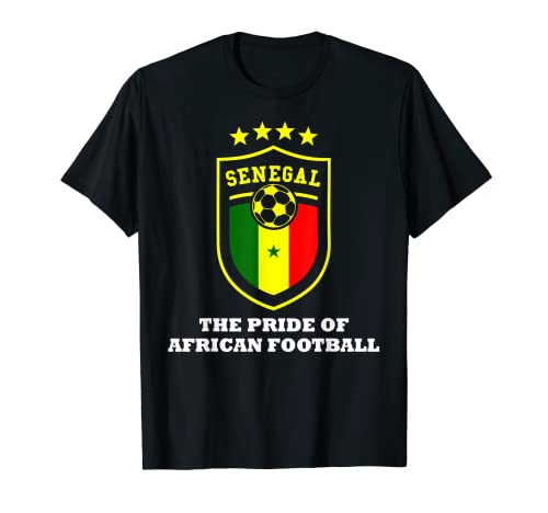 Image of Senegalese Shirt Senegal The Pride of African Football 2022 T-Shirt
