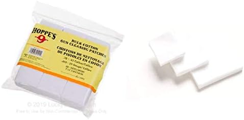 HOPPE'S No. 9 Gun Cleaning Patch, .38-.45 Caliber/.410-20-Guage (500 Pack) No. 9 Gun Cleaning Patch, .270-.35 Caliber (650 Pack) image 2