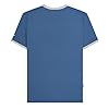 Lambretta Mens Logo Ringer Short Sleeve T-Shirt (UK, Alpha, 4XL, Regular, Regular, Moonlit Ocean) #1