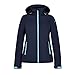 Produktbild ICEPEAK Softshelljacke für Damen leicht Wasserabweisend Boise, Farbe:Dunkelblau, Größe:44