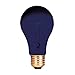 Bulbrite Incandescent A19 Medium Screw Base (E26) Black Light Bulb, 75 Watt