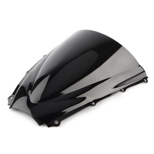 Pare-Brise Moto pour Sorties Circuit et Routières 675 675R Carénage Noir Blanc
