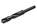 Dormer A1701.9/64 1/2" Reduced Parallel Shank Drill, Steam Oxide Coating, High Speed Steel, 1.1406" Head Diameter, 3" Flute Length