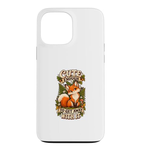 ����������Ȃ��Ȃ�قǂ��킢�� Funny Fox �X�}�z�P�[�X iPhone 13 Pro Max �p