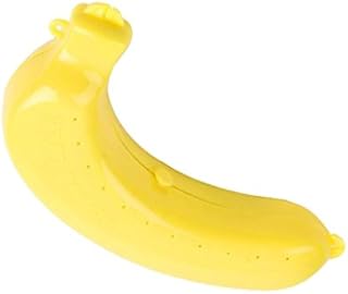 Banana Protector Case Carrier for Camping Work School Use-Yellow, one Size