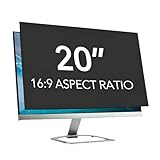 LINGDSWULING Abnehmbarer Blickschutzfolie Sichtschutzfilter Kompatibel 24 Zoll Computer...