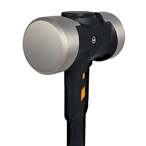 Image of Fiskars Pro Flat Face Sledge Hammer, IsoCore Shock Control System, Forged Heat-Treated Rust-Resistant Coating, 12 lb, 36 Inches