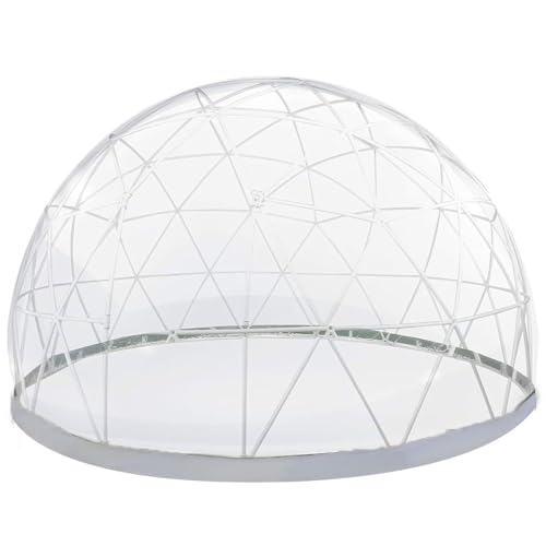 XUXIAO Tenda a Cupola a Bolle, Tenda da Campeggio Trasparente, da Giardino, per Esterni, con Cupola geodetica, per 5-7 Persone, per Cortili, Gazebo, Tende, stanze