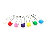 EXCEART 24 Pièces Épingles De Sûreté Acier Inoxydable pour Couches Lavables Épingles ...