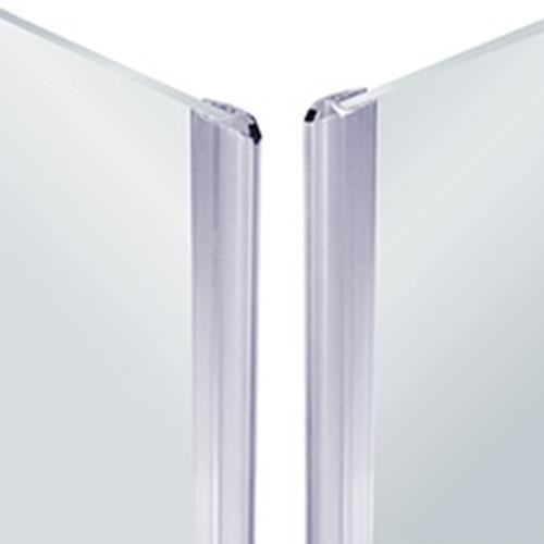 PERFIL MAMPARA IMAN ESQU.6-8MM 2M.TRANSPARENTE B603555