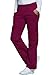 Cherokee Women's Workwear Scrubs Core Stretch Pull-On Cargo Pant, Wine, Large