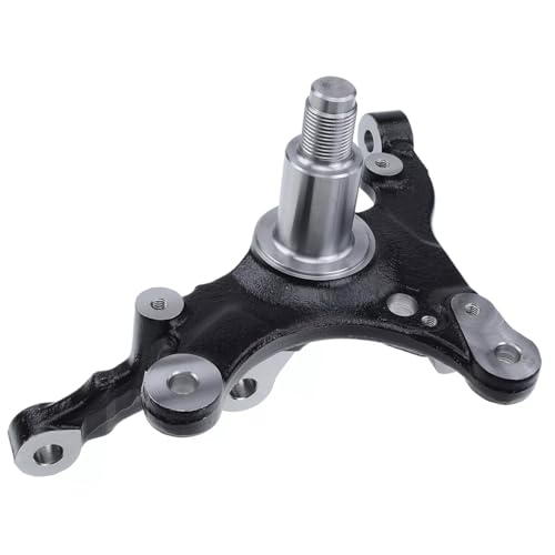 Image of Detroit Axle - Front Right Steering Knuckle for Ford 2005-2010 Mustang, Passenger Side Steering Knuckle Assembly 2006 2007 2008 2009 Replacement